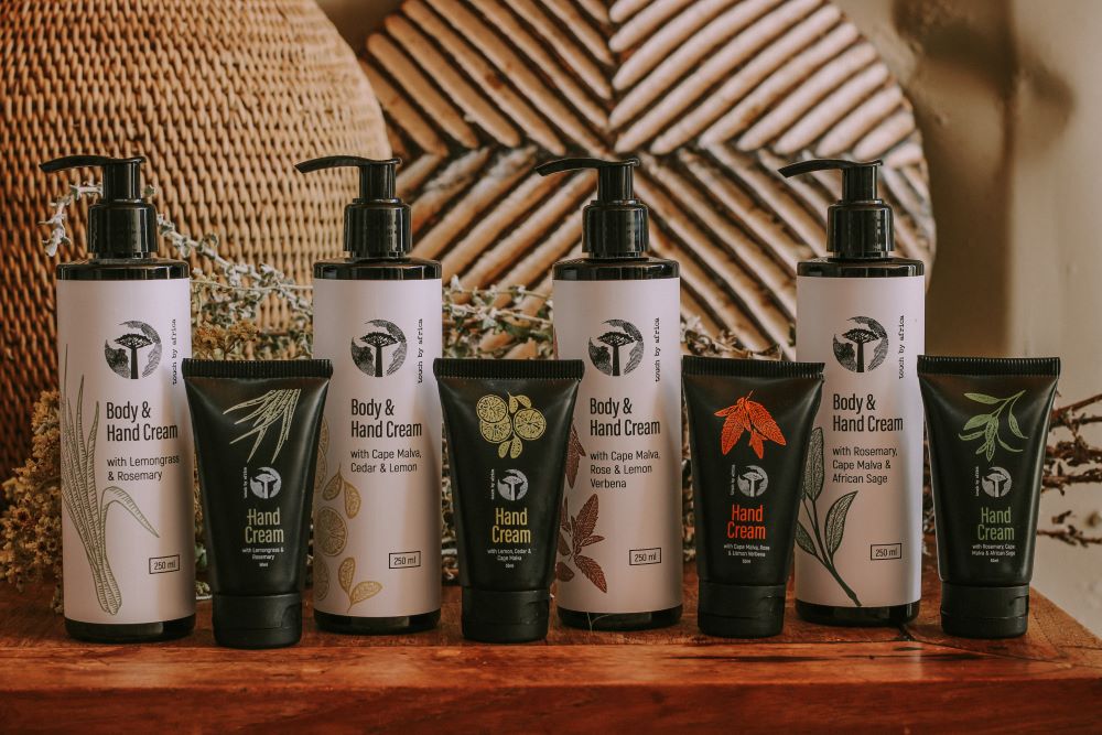 Hand and Body Cream Cape Malva, Rose & Lemon Verbena