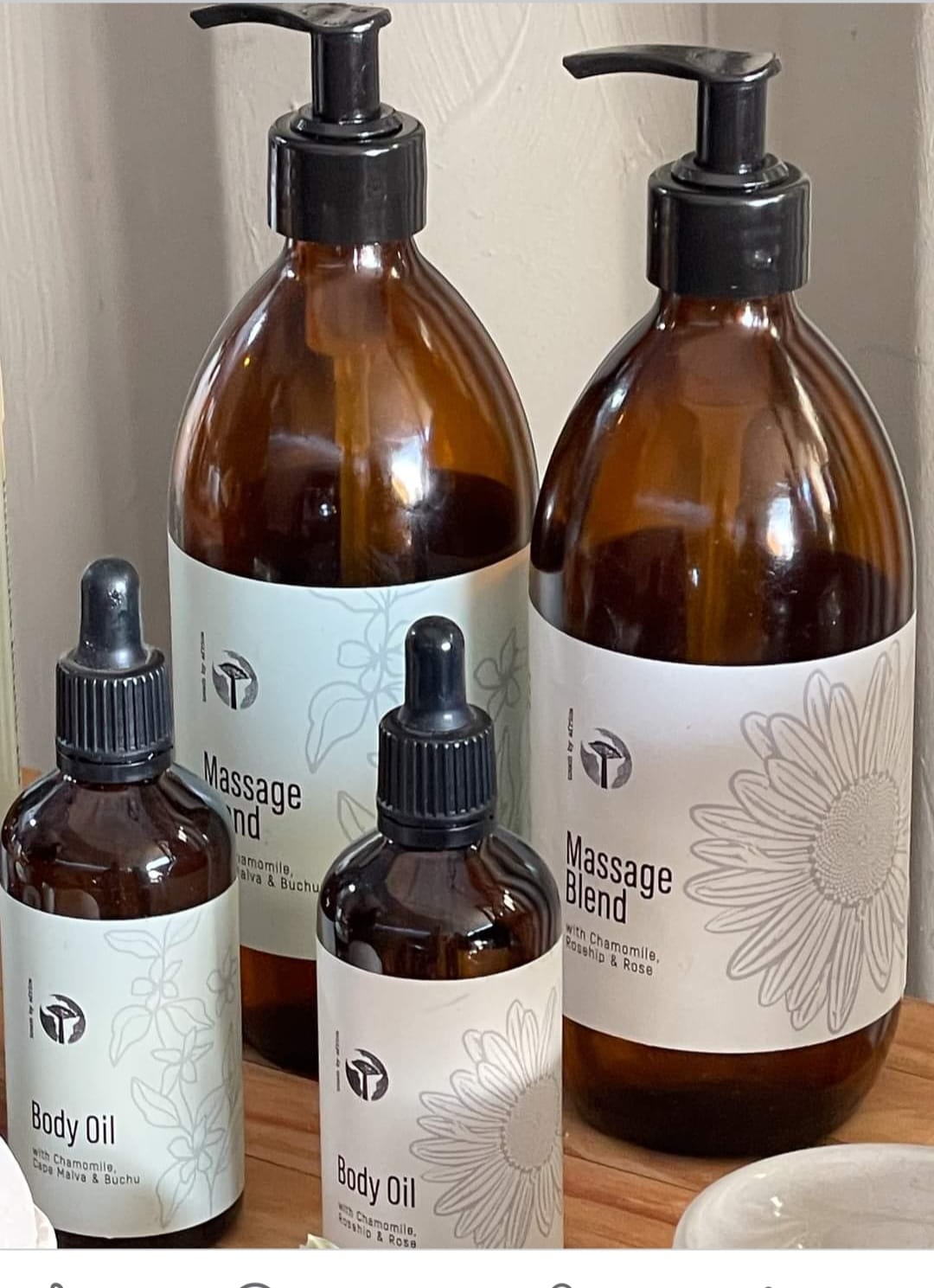 Massage Blend with Cape Malva and Rosehip 500ml