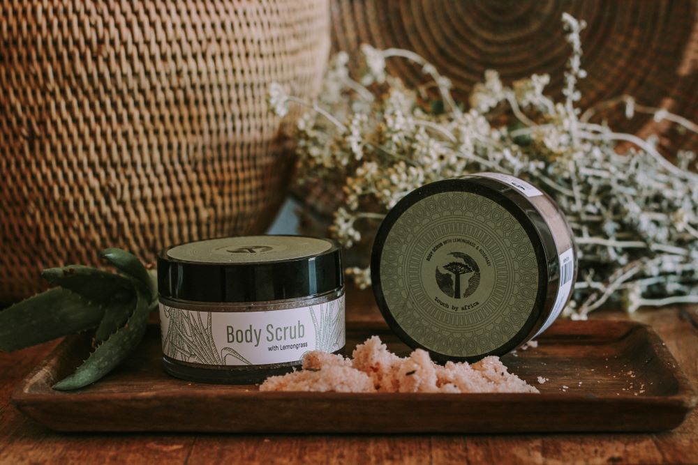 Body Scrub with Lemongrass