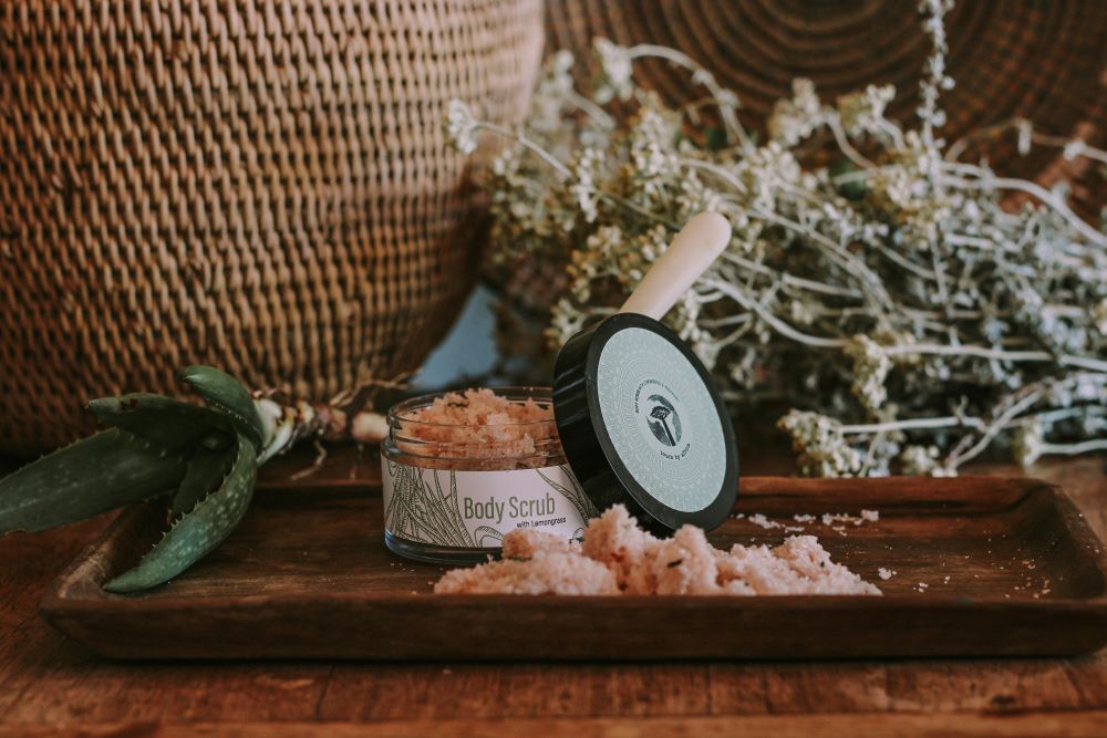 Body Scrub with Lemongrass