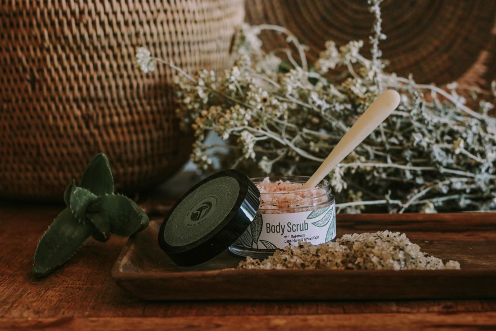 Body Scrub with Rosemary, Cape Malva and African Sage